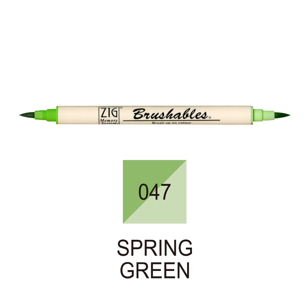Kuretake Memory System Brushable | Spring Green