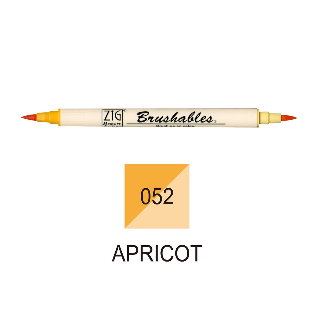 Kuretake Memory System Brushable | Apricot