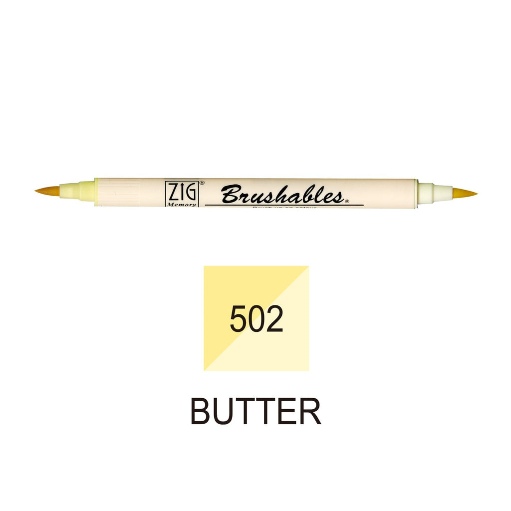 Kuretake Memory System Brushable | Butter