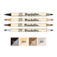 Kuretake Memory System Brushable Pen | Brown Set