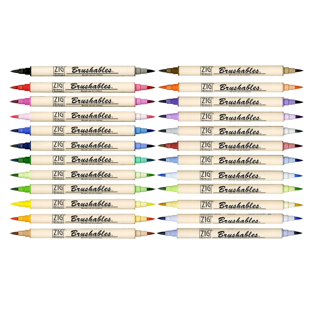 Kuretake Memory System Brushable | 24 Colours