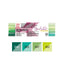 Kuretake Memory System Brushable Pen | Green Set