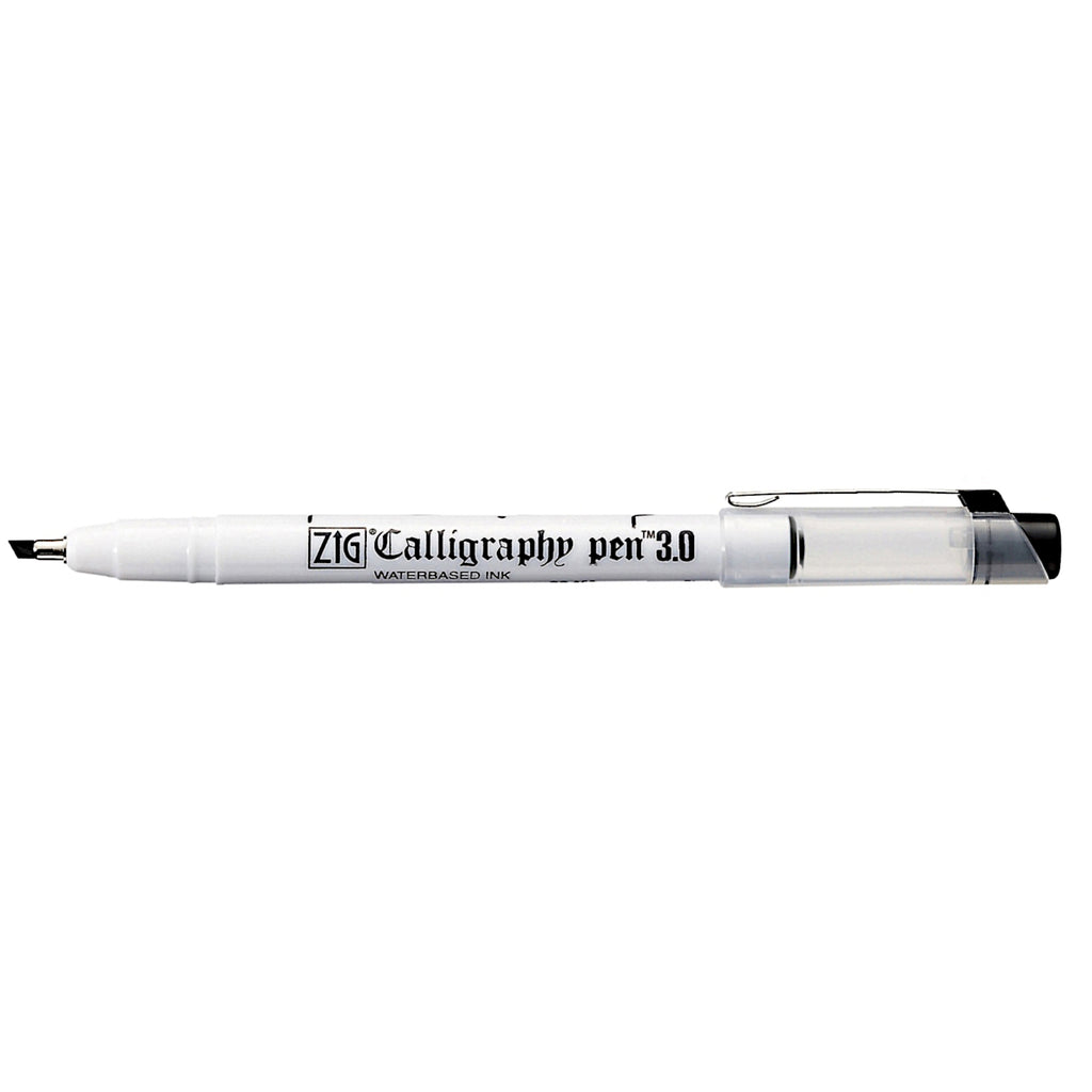 Zig Kuretake Calligraphy Pen | Oblique Tip - 3.0mm