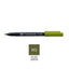 Zig Kuretake Fudebiyori Pens | Olive Green