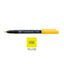 Zig Kuretake Fudebiyori Pens | Yellow