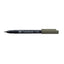 Zig Kuretake Fudebiyori Brush Pen | Gray Brown