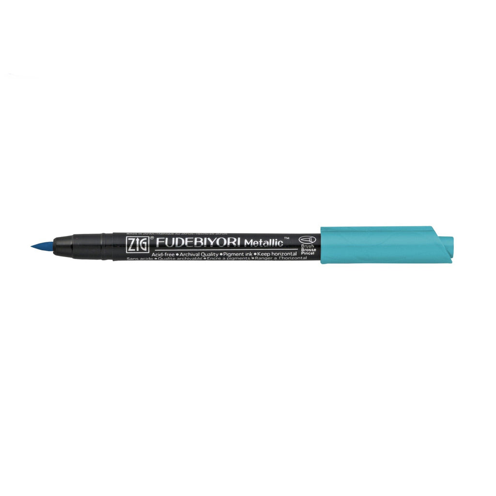 Zig Kuretake Fudebiyori Metallic - Blue
