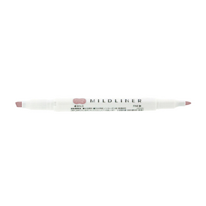 Zebra Mildliner Double Sided Highlighter - Natural Colour Set