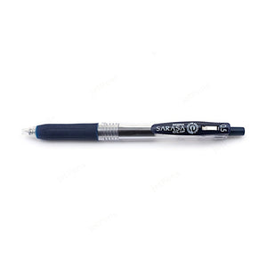 Zebra Sarasa Push Clip Retractable Gel Ink Pen 0.5mm - Blue Black