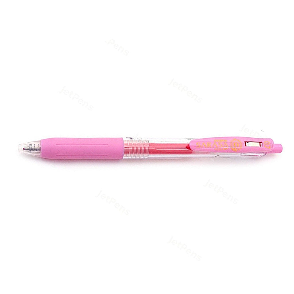 Zebra Sarasa Push Clip | 0.7mm Gel Ink Pen - Light Pink