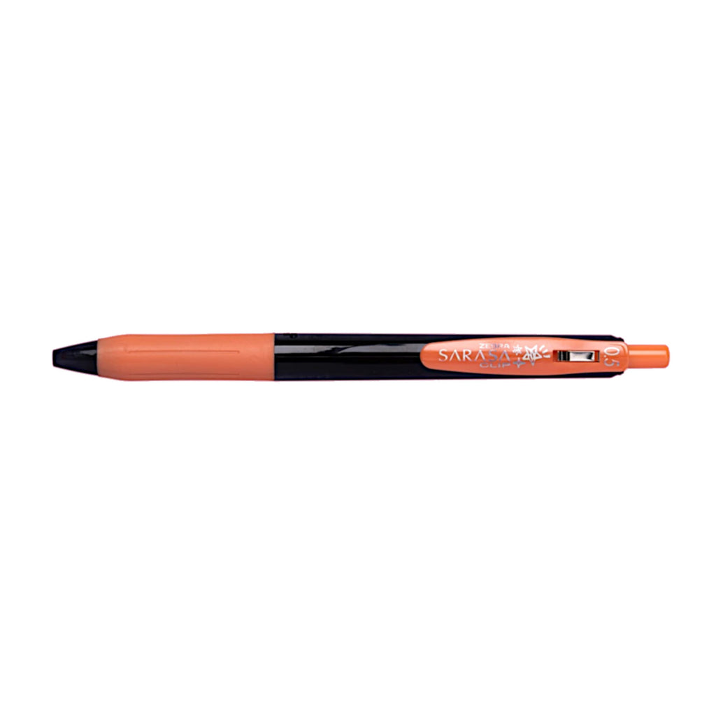 Zebra Sarasa Clip Decoshine 0.5mm - Shiny Orange