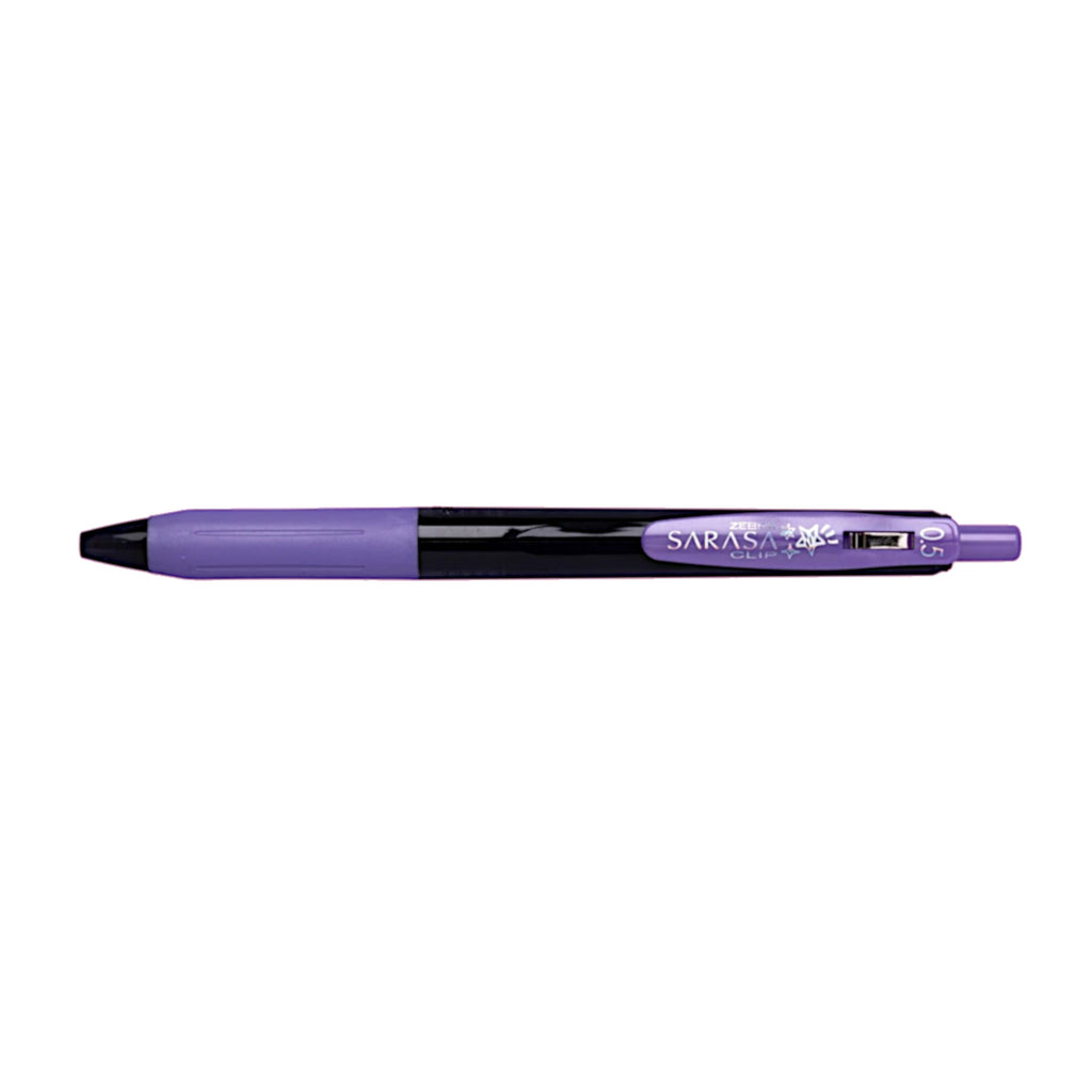 Zebra Sarasa Clip Decoshine 0.5mm - Shiny Purple