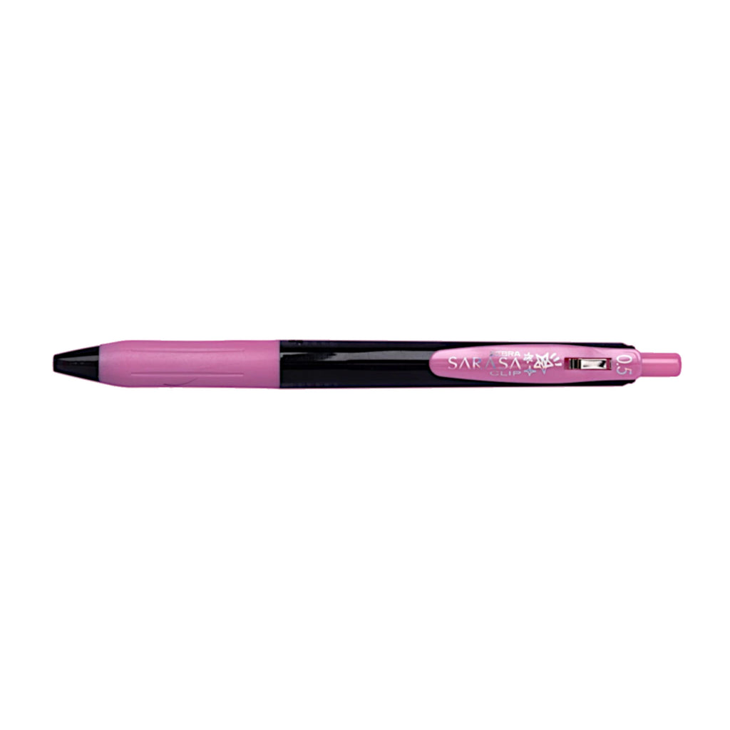Zebra Sarasa Clip Decoshine 0.5mm - Shiny Pink