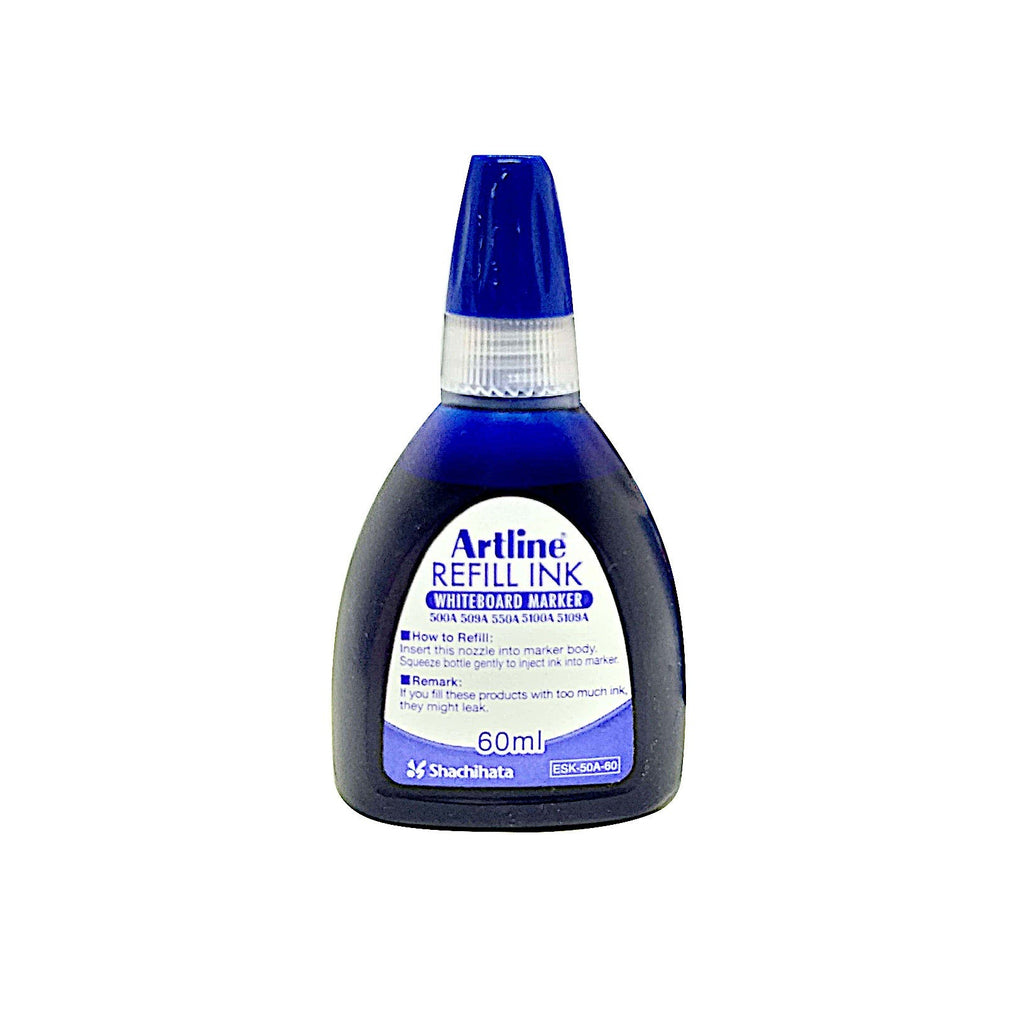Artline Whiteboard Refill Ink | 60ml - Blue