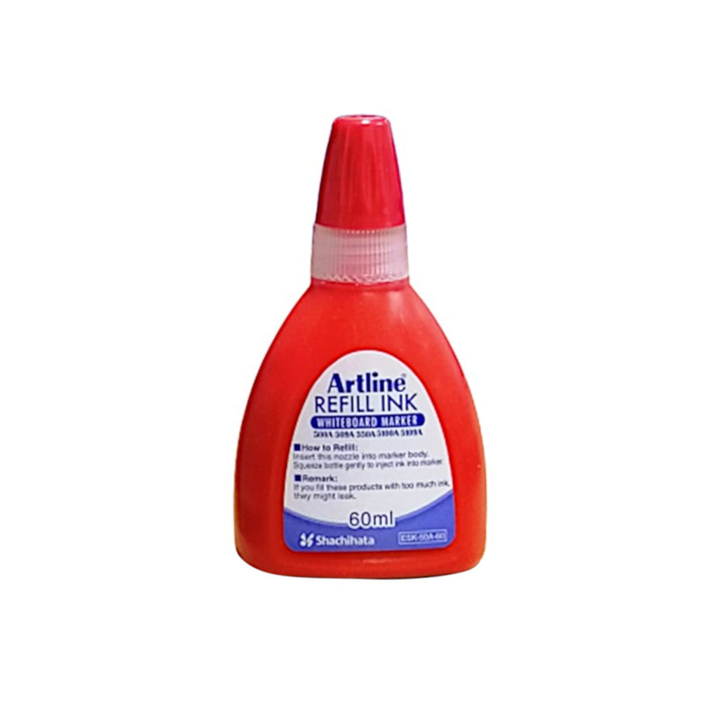 Artline Whiteboard Refill Ink | 60ml - Red