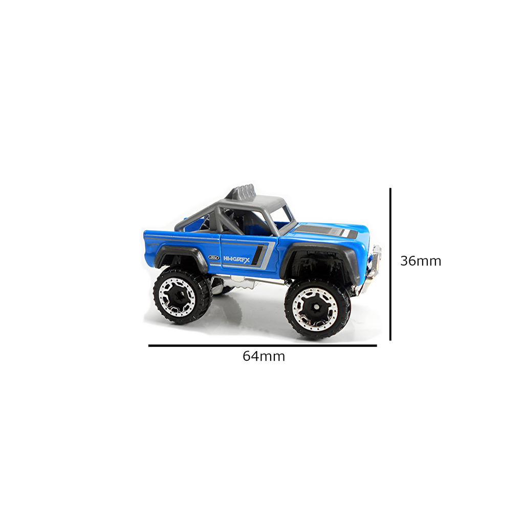 Mattel Hot Wheels Then and Now Series Custom Ford Bronco (163/250)