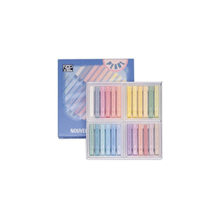 Sakura Nouvel Carre Pastel 24 Colours Pearl Set  | NCT-24P