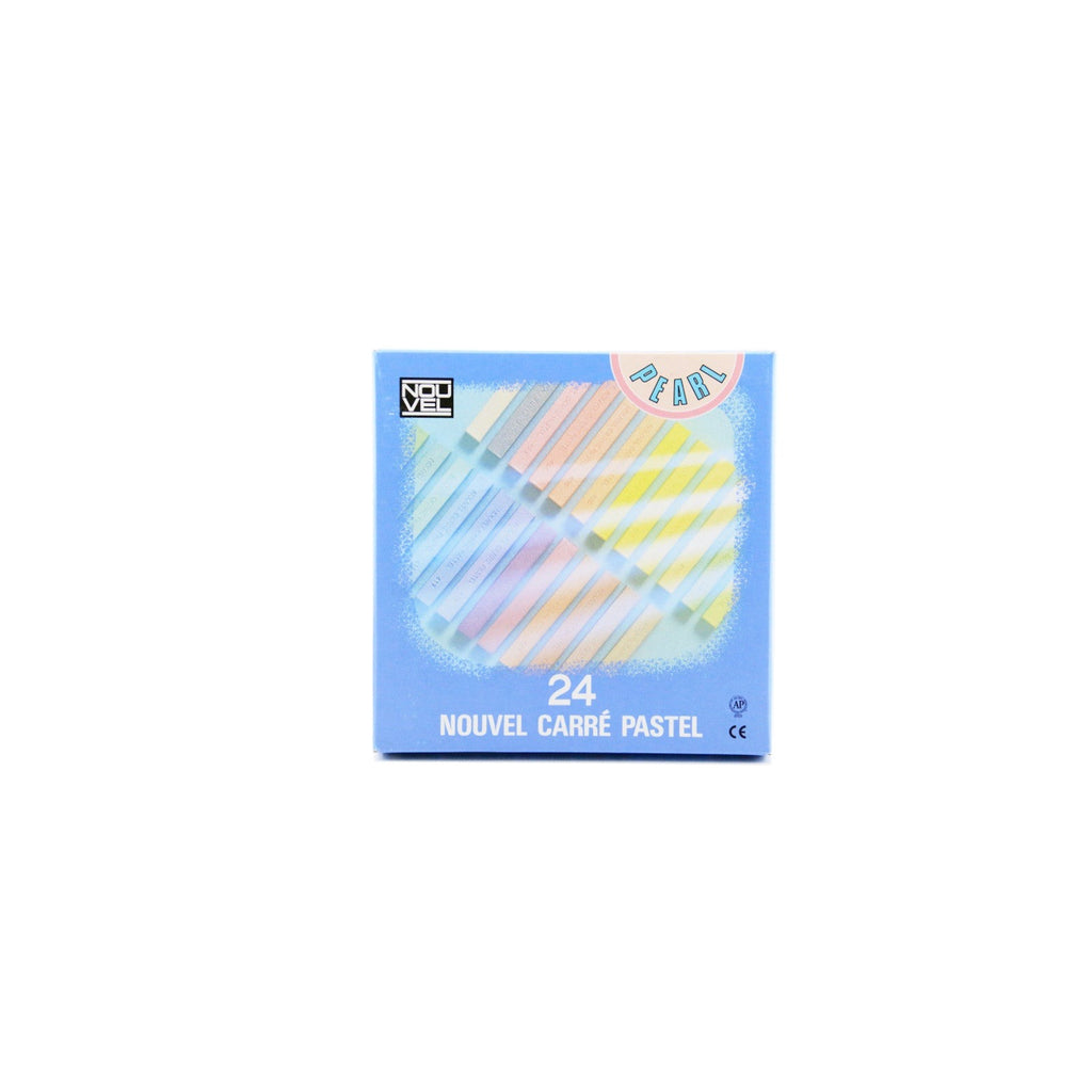 Sakura Nouvel Carre Pastel 24 Colours Pearl Set  | NCT-24P