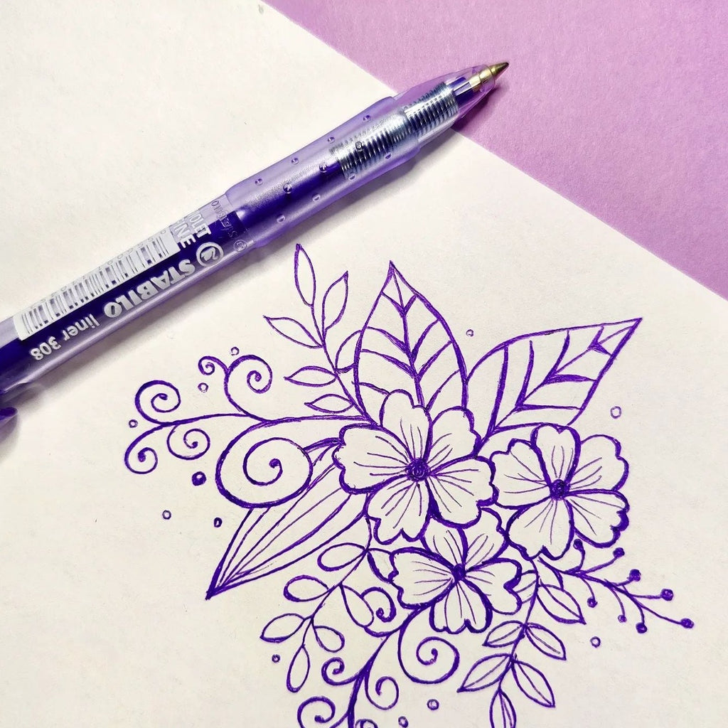 Stabilo Liner 308F Ballpoint Pen Fine 0.38mm / 0.7mm