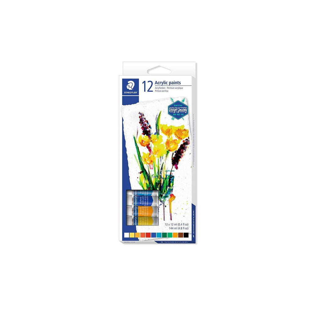 Staedtler Acrylic Paint Tube Set | Pck of 12
