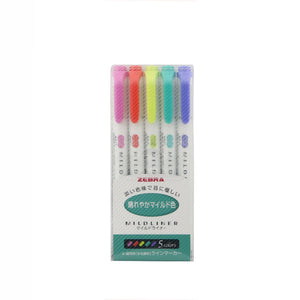 Zebra Highlighter Mildliner Double | Green Label