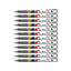 12pcs Faber Castell Grip X7 Ball Point Pens 0.7mm | Black (V2)