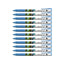 12pcs Faber Castell Grip X7 Ball Point Pens 0.7mm | Blue (V2)