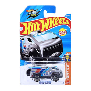 Hot Wheels TROPHY CASE | Custom Vanster - Grey (248/250)