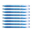 8Pcs Faster Colour Ink Ball Pen 0.7mm | Navy Blue