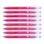 8Pcs Faster Colour Ink Ball Pen 0.7mm | Pink