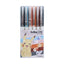 6pcs Artline 210 Medium 0.6mm Fineliner Pokemon Edition | Set 1