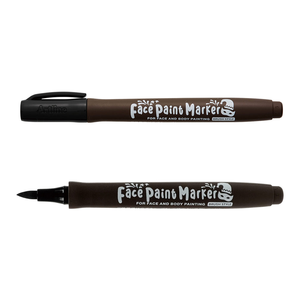 Artline Face Paint Marker | Brush Pen 4pc Set