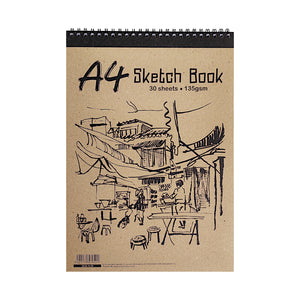 A4 Sketch Book 135GSM 30'S