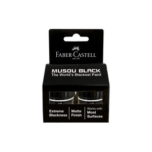 Faber Castell Musou Black Paint 15ml - Pack of 2