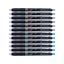 12pcs Faber Castell Arte Gel Ink Pen | Astro Series | 0.7mm Black & Blue