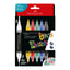Faber-Castell Shake & Paint Acrylic Markers | Pack of 6 Colours - Classic Set