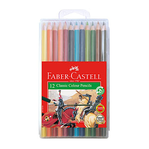 Faber Castell Classic Colour Pencils Sets - 12 pencils