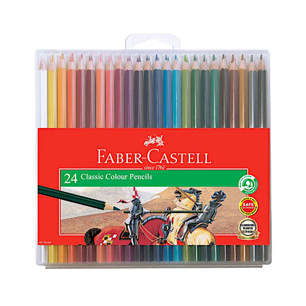 Faber Castell Classic Colour Pencils Sets - 24 pencils
