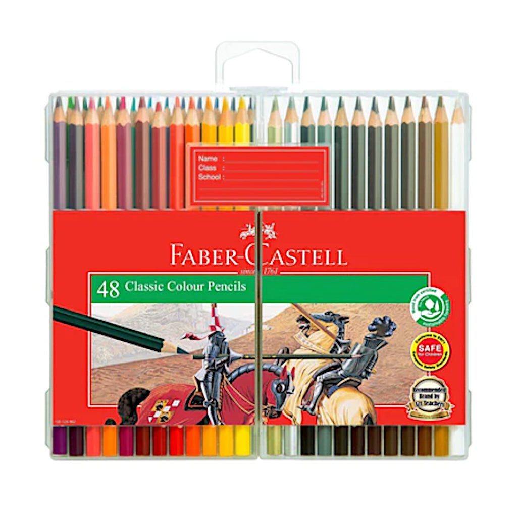 Faber Castell Colored Pencil: Classic Color Pencils Set 24 colors Long