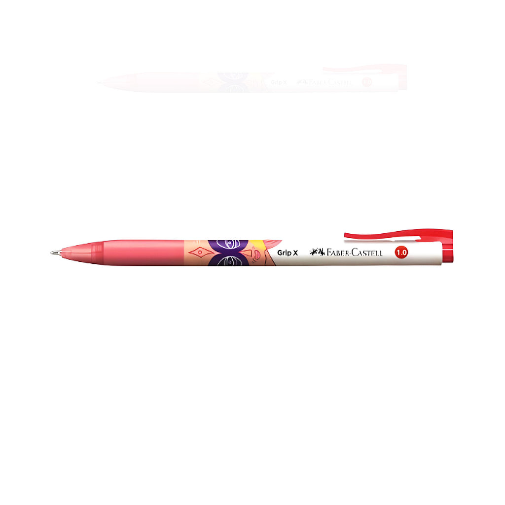 Faber Castell Grip X10 Ball Point Pens | Red (V2)