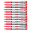 12pcs Faber Castell Grip X5 Ball Point Pen 0.5mm - Red