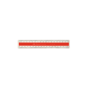 Faber Castell Plastic Ruler - 18cm