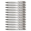 12pcs G'Soft ST5 Gel Ink Pen 0.5mm | Black