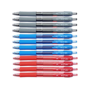 12pcs G'Soft EX5 Retractable Gel Ink Pen 0.5mm