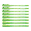 8pcs G'Soft GM7 0.7mm Ballpoint Colour Pen - Light Green