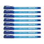 8pcs G'Soft GM7 0.7mm Ballpoint Colour Pen - Blue