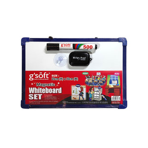 G'Soft Magnetic Whiteboard Set | 30x20cm