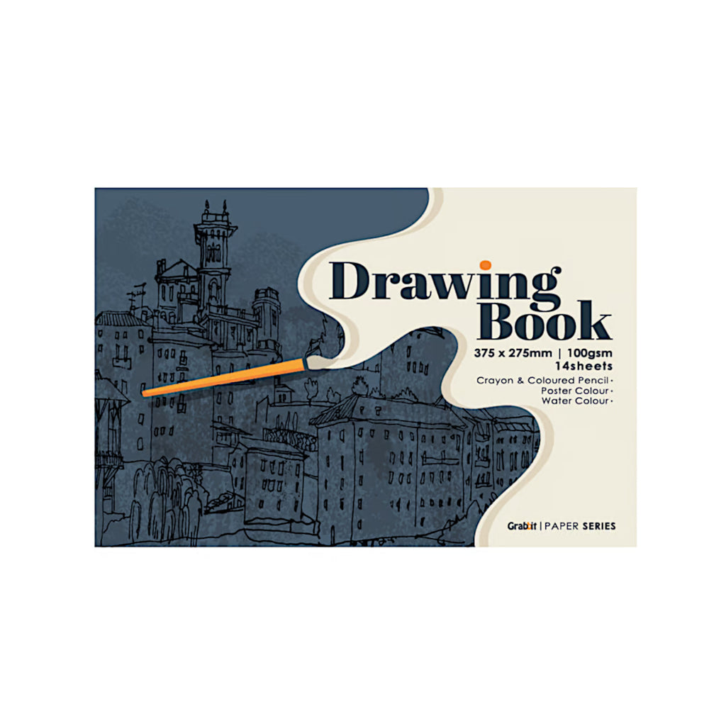 Grabbit Drawing Book 100gsm 375mm x 275mm