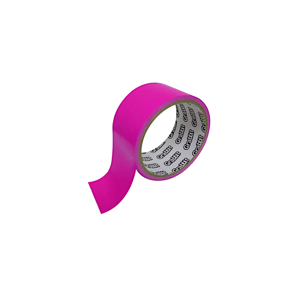 Grabbit Fluorescent Cloth Tape 48mm x 4 Yards - Pink