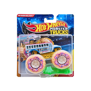 Hot Wheels Monster Truck 1:64 | HW Dozen Delivery - White (JDP94)